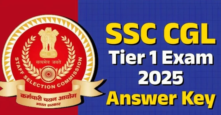 SSC CGL 2025 Answer Key