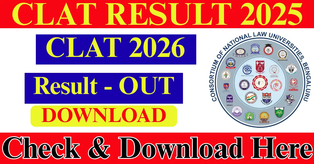 CLAT Result 2026 Out