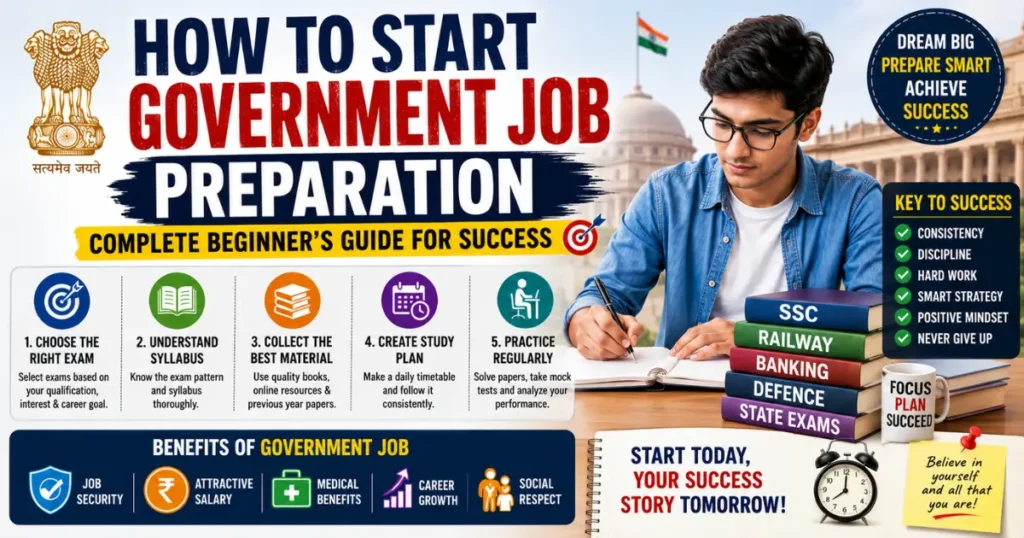 Government Job Preparation 2026 tips